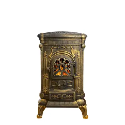 Фото Печь-камин Везувий А-07 "Золото" в магазине Woodson Фото Печь-камин Везувий А-07 "Золото" в магазине Woodson