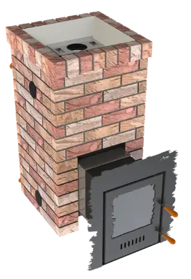 Фото Дровяная банная печь Grill'D Retro 500 Long Max Pro в магазине Woodson