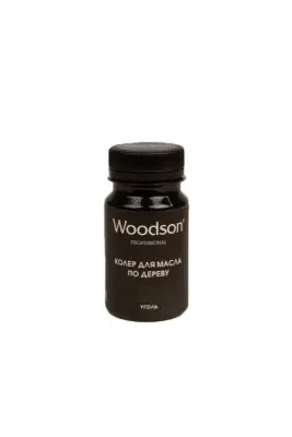 Колер для масла по дереву Woodson, уголь, 80мл