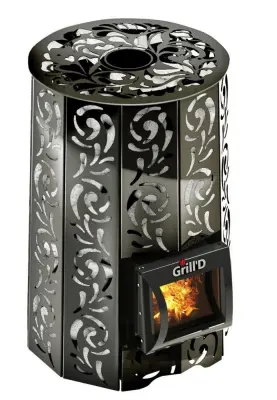 Фото Дровяная банная печь Grill'D Violet Short в магазине Woodson Фото Дровяная банная печь Grill'D Violet Short в магазине Woodson