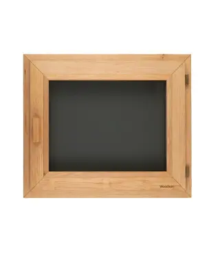 Окно Woodson  PRO 60*50, стекло GREY ольха, левое