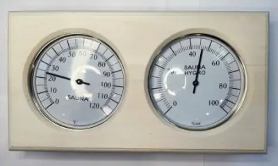 Термогигрометр ОЧКИ квадрат (липа) TH-21L