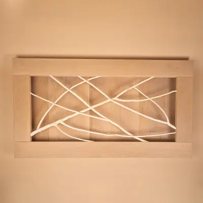 Панно с ветками для трав Woodson 100*50, с обрамлением