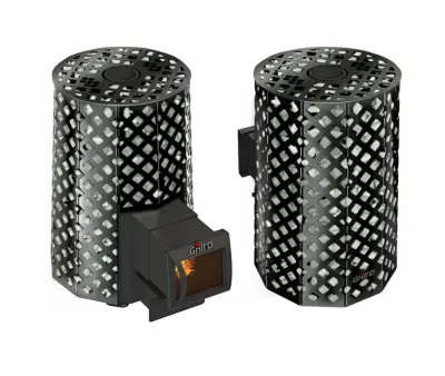 Фото Дровяная банная печь Grill'D Violet Romb Long в магазине Woodson Фото Дровяная банная печь Grill'D Violet Romb Long в магазине Woodson