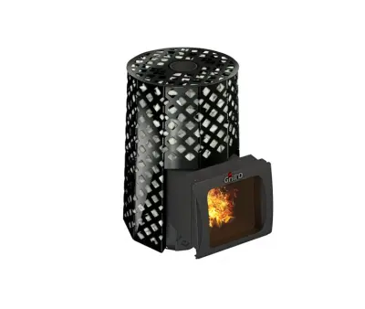 Фото Дровяная банная печь Grill'D Violet Romb Short Window Max в магазине Woodson Фото Дровяная банная печь Grill'D Violet Romb Short Window Max в магазине Woodson