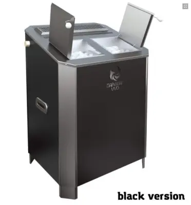 Фото Электрическая паротермальная печь 12 кВт/380 ПАРиЖАР облицовка  серпентенит "бархат" в магазине Woodson Фото Электрическая паротермальная печь 12 кВт/380 ПАРиЖАР облицовка  серпентенит "бархат" в магазине Woodson