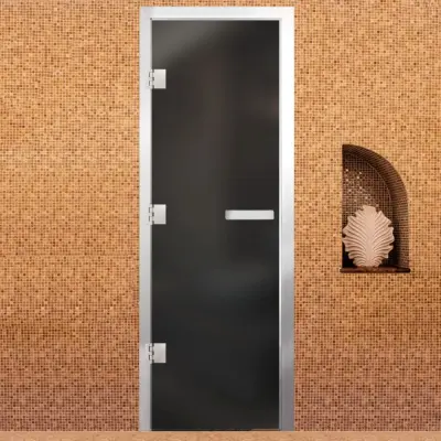 Дверь Престиж 60G Серая Matelux 1900*700 R, без порога