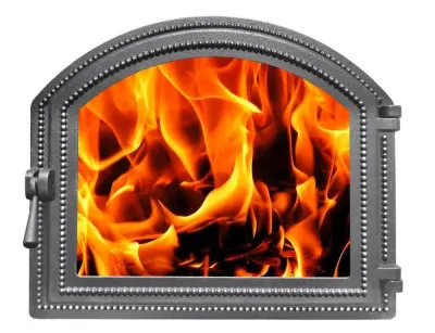 Дверка ВЕЗУВИЙ каминная 217 (Антрацит) Дверка ВЕЗУВИЙ каминная 217 (Антрацит)