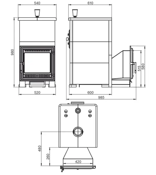 Фото Печь для бани "Легенда Русский пар 24 (505)" НЕКСТ Талькохлорит, S-40 "Дюна -3 в магазине Woodson