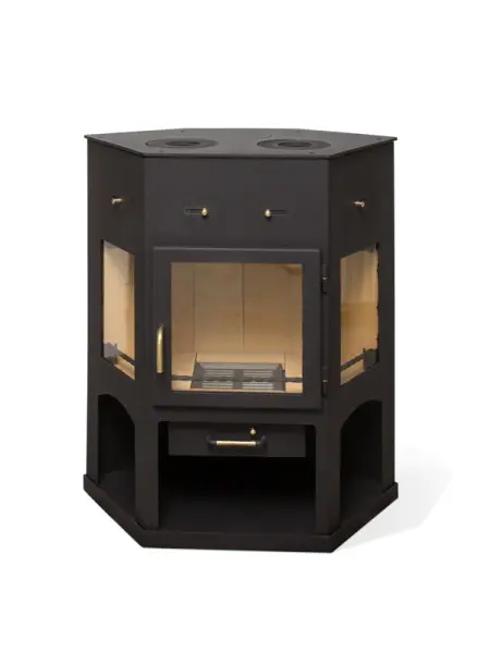 Фото Печь ЕНИСЕЙ с чугунной плитой в магазине Woodson Фото Печь ЕНИСЕЙ с чугунной плитой в магазине Woodson