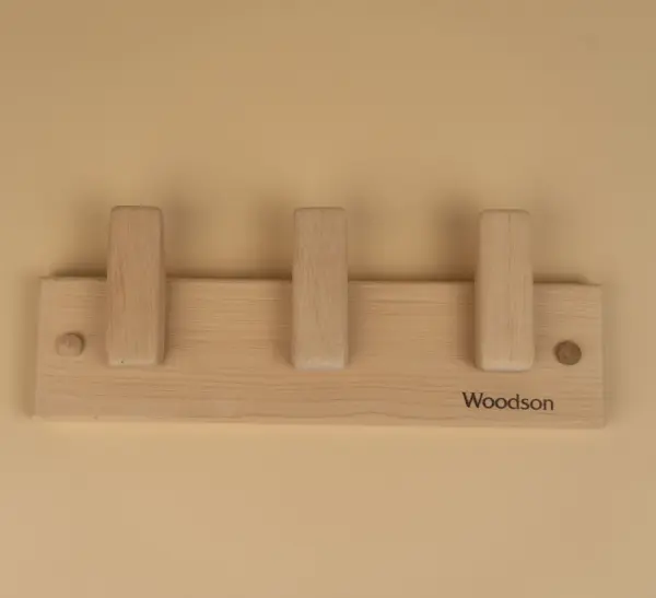 Вешалка Woodson D3, 3 крепления, липа