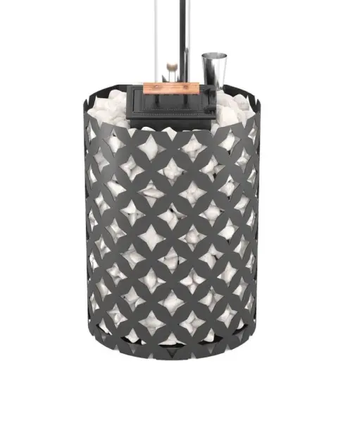 Фото Чугунная печь для бани ЭТНА 24 (Панорама) Закрытая каменка в магазине Woodson Фото Чугунная печь для бани ЭТНА 24 (Панорама) Закрытая каменка в магазине Woodson