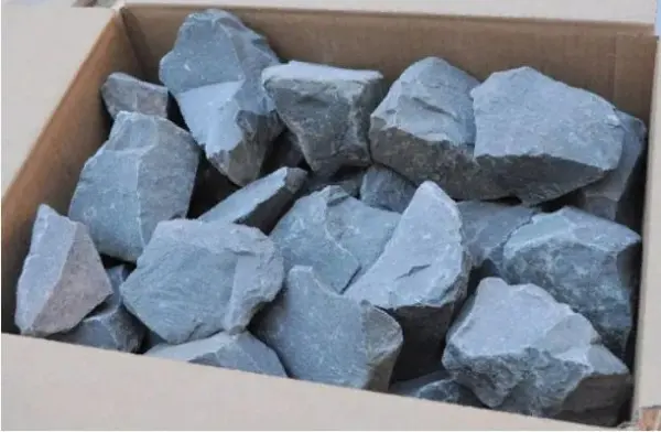 Камень для саун Талькохлорит обвалованный Карелия (коробка 20кг) (50-90) Камень для саун Талькохлорит обвалованный Карелия (коробка 20кг) (50-90)