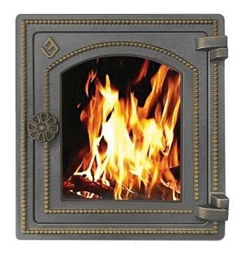 Дверка ВЕЗУВИЙ печная ДТ-4С (Бронза)