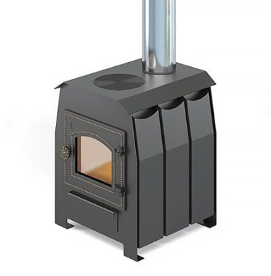 Фото Печь отопительная Везувий "Комфорт 70" (ДТ-3С) в магазине Woodson