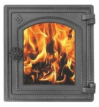 Дверка ВЕЗУВИЙ печная ДТ-4С (Антрацит)