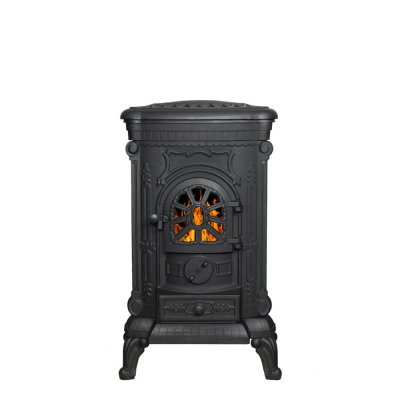 Фото Печь-камин Везувий А-07 "Антрацит" в магазине Woodson Фото Печь-камин Везувий А-07 "Антрацит" в магазине Woodson