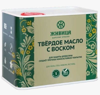 Твердое масло с воском «Живица» 2л