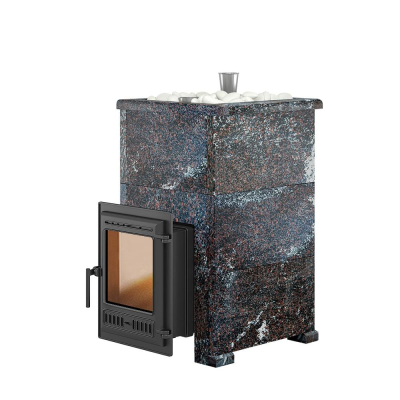 Фото Печь для бани Эверест "Steam Master 24 ЧУГУН" Амфиболит, S-40 в магазине Woodson