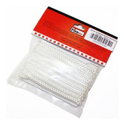 Шнур-изолятор стекловолоконный D06mm М2 белый