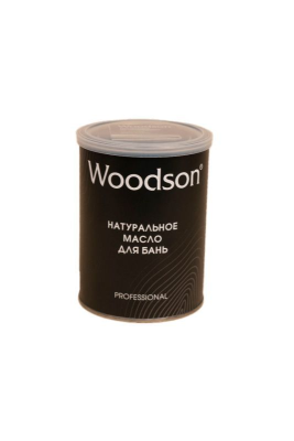 Масло для защиты древесины Woodson (баня), 0,8л