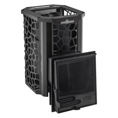 Фото Печь банная HARD 16L "Саванна" Панорама в магазине Woodson