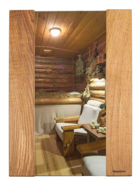 Зеркало Woodson Lake, 70*48, дуб