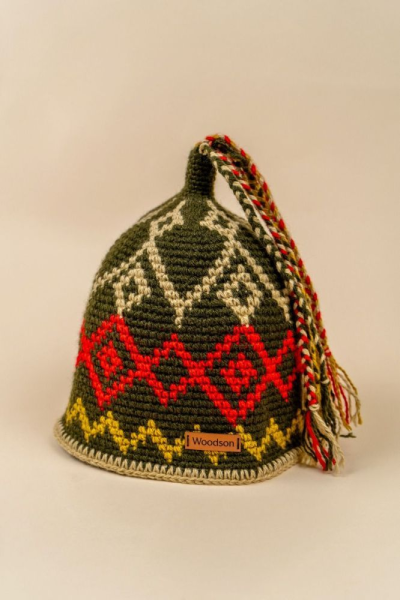 Шапка вязаная для бани Woodson Han