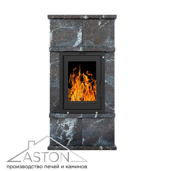 Камин ASTON Вертикаль «VIBORG» Амфиболит