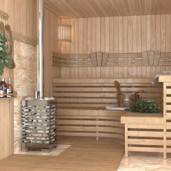 Фото Печь для бани ASTON 12 INOX (ИНОКС) в магазине Woodson