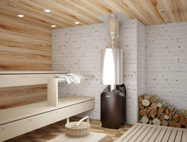 Фото Дровяная банная печь Grill'D Aurora 160 Long (дверца со стеклом) в магазине Woodson Фото Дровяная банная печь Grill'D Aurora 160 Long (дверца со стеклом) в магазине Woodson