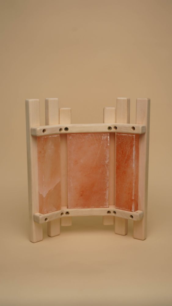 Абажур Woodson тройной с гималайской солью, липа