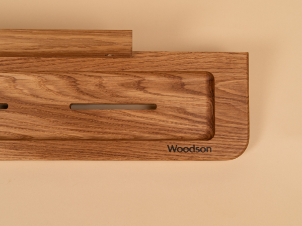 Полка для ног в бане Woodson, дуб