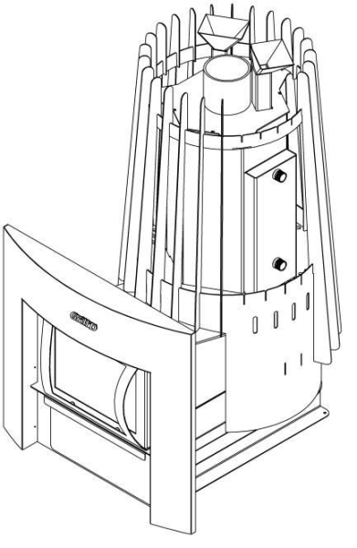 Теплообменник Grill'D Cometa AISI 430 2 мм, 1,8 л Теплообменник Grill'D Cometa AISI 430 2 мм, 1,8 л