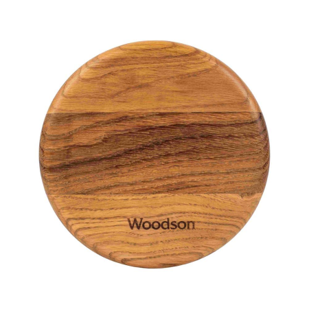 Клапан вентиляционный Woodson ф125, дуб