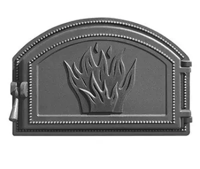 Дверка ВЕЗУВИЙ каминная 223 (Антрацит)