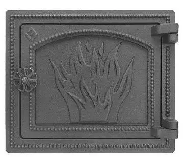 Дверка ВЕЗУВИЙ печная ДТ-3 (Антрацит)