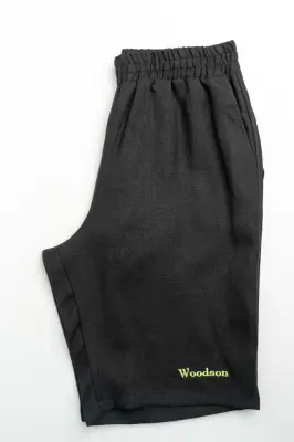 Шорты банщика Woodson, чёрный лён (46-48)